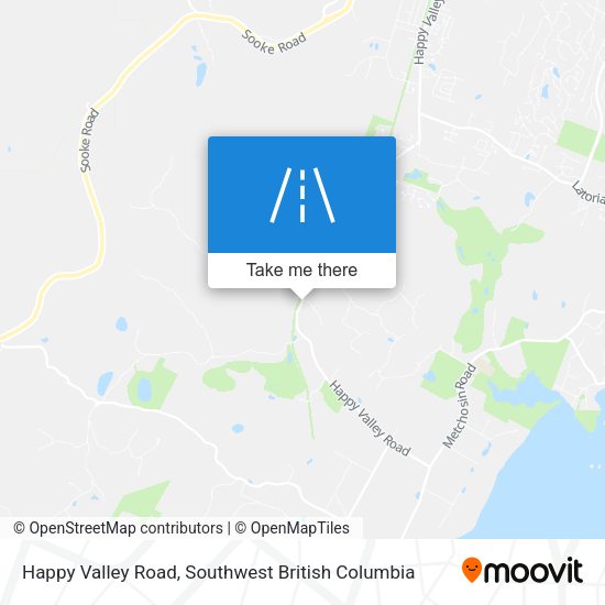 Happy Valley Road map