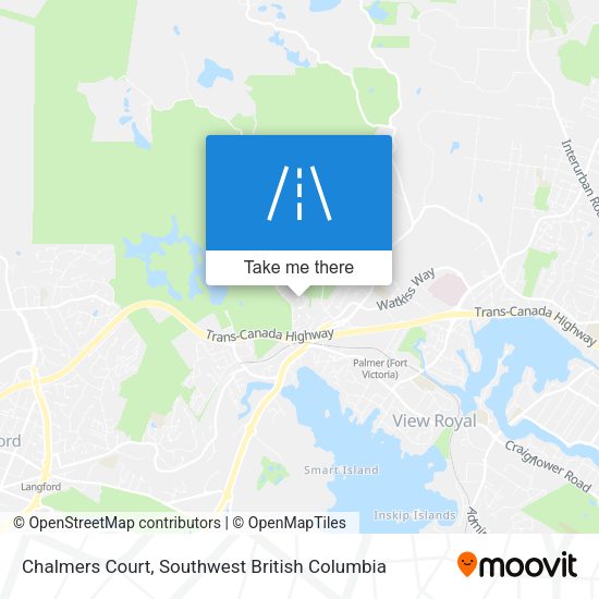 Chalmers Court map