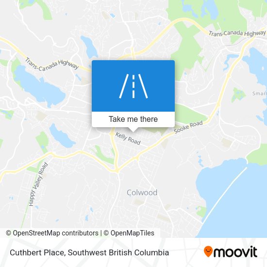 Cuthbert Place map