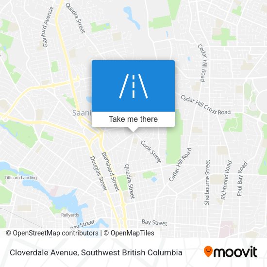 Cloverdale Avenue plan