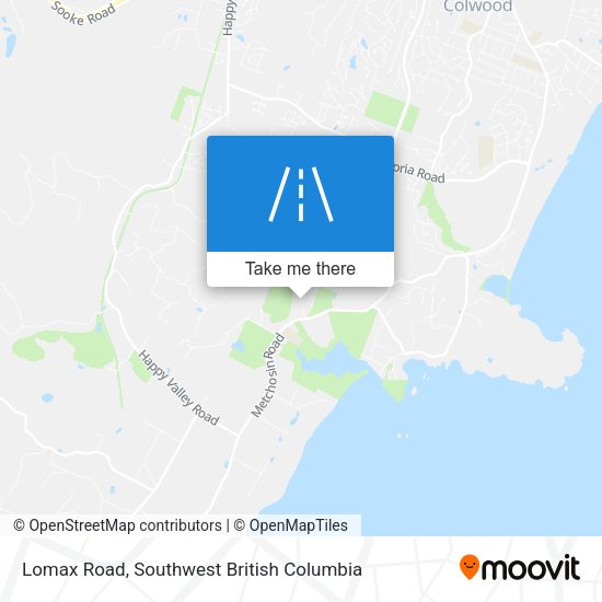 Lomax Road map
