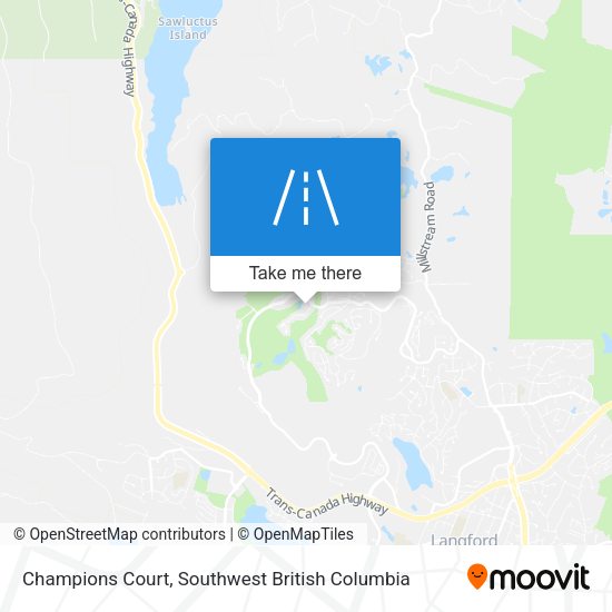 Champions Court map