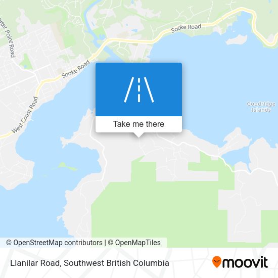 Llanilar Road plan
