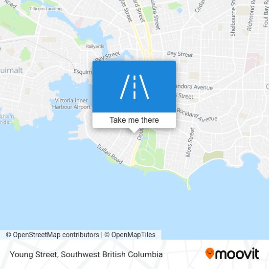 Young Street map