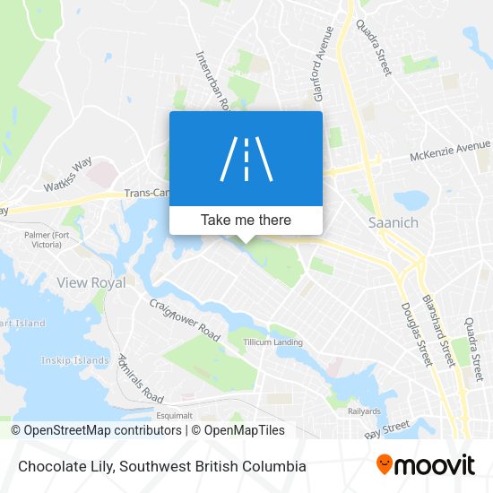 Chocolate Lily map