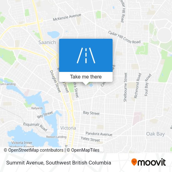 Summit Avenue map