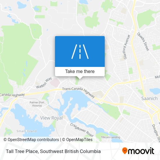 Tall Tree Place map