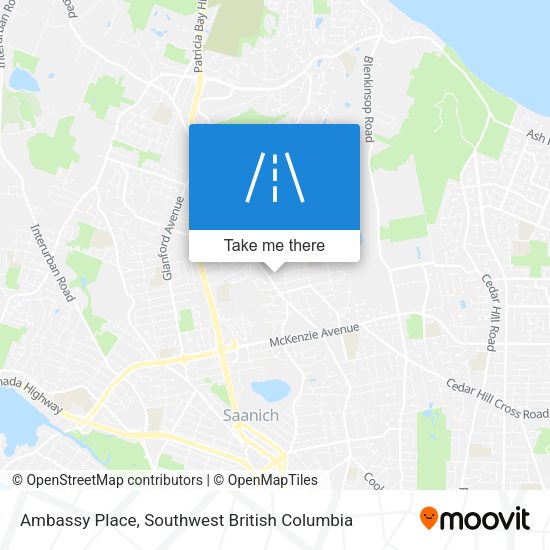 Ambassy Place map
