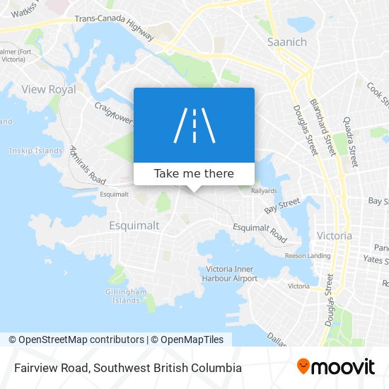 Fairview Road map