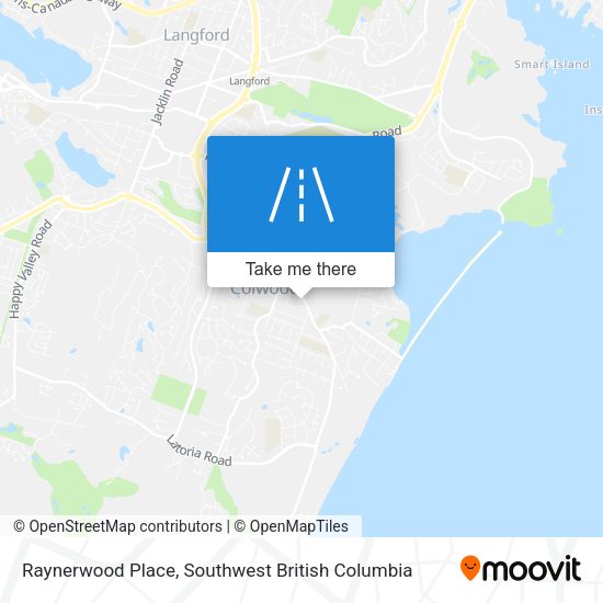 Raynerwood Place map