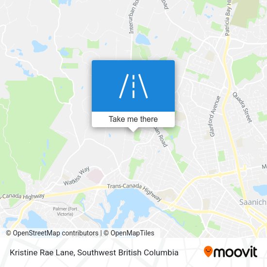 Kristine Rae Lane map