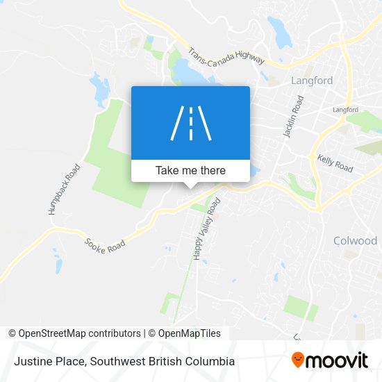 Justine Place map