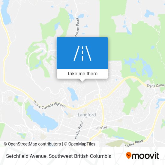 Setchfield Avenue map