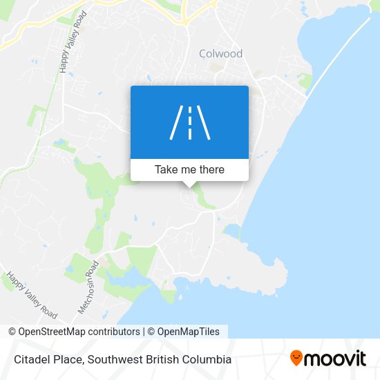 Citadel Place map