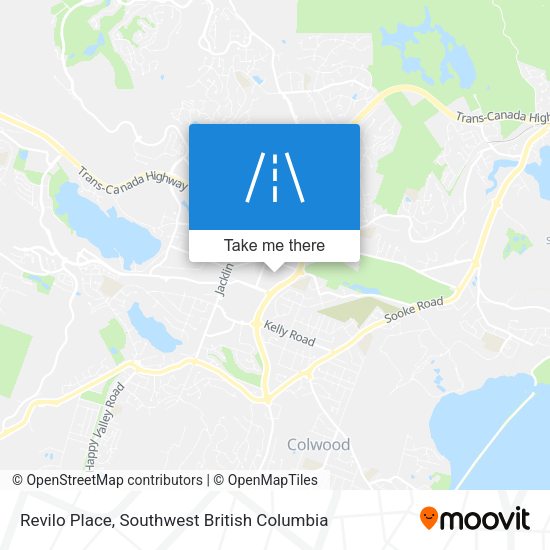 Revilo Place map