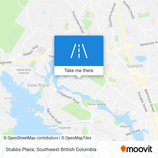 Stubbs Place map