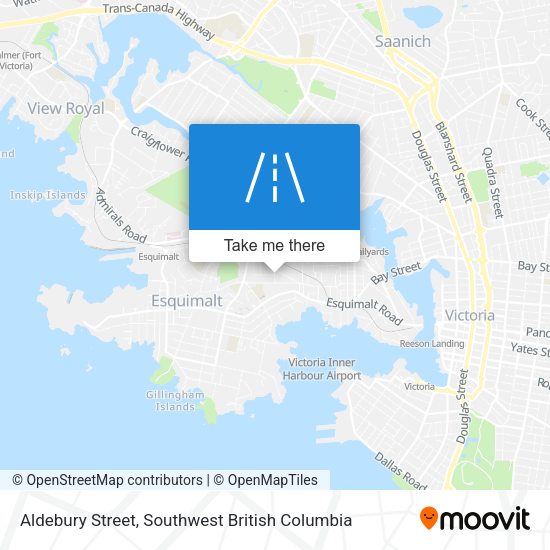 Aldebury Street map