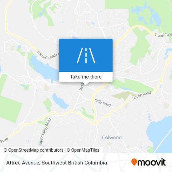 Attree Avenue map