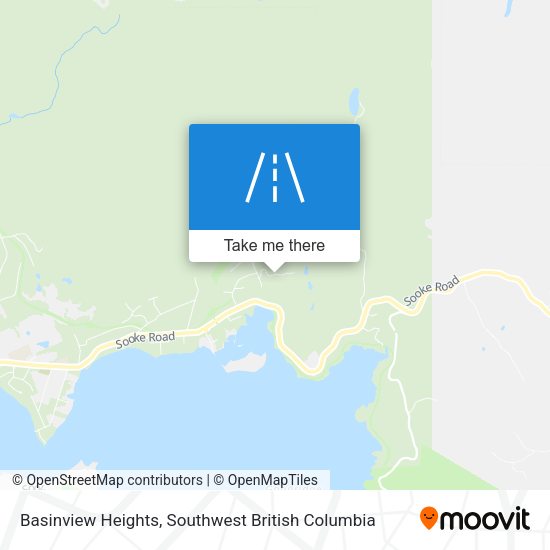 Basinview Heights map