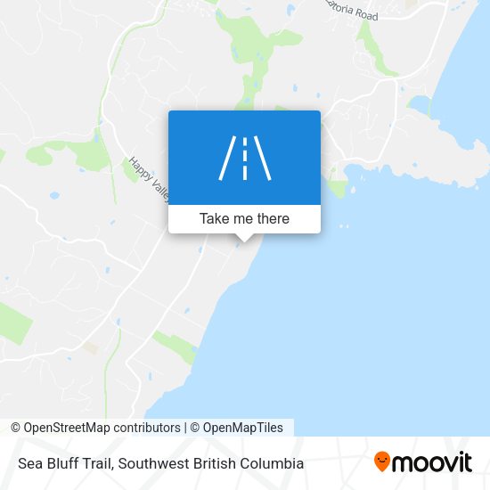 Sea Bluff Trail map