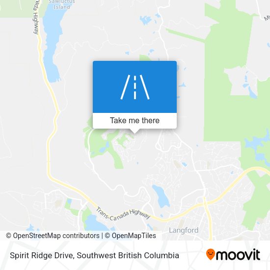 Spirit Ridge Drive plan