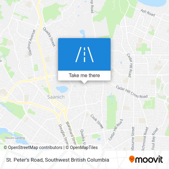 St. Peter's Road plan
