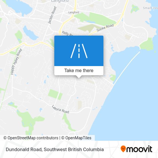 Dundonald Road map