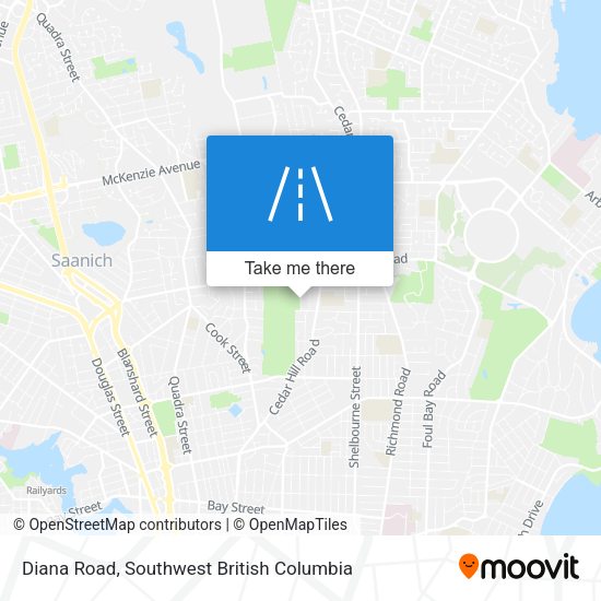 Diana Road plan