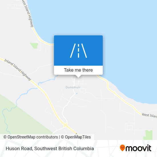 Huson Road map