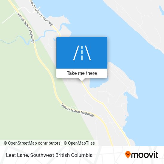 Leet Lane map
