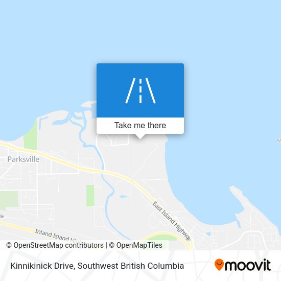 Kinnikinick Drive map