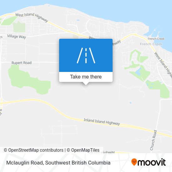 Mclauglin Road map