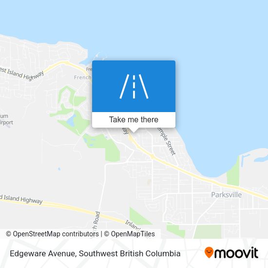 Edgeware Avenue map