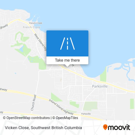 Vicken Close map