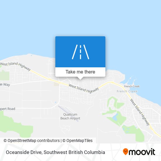 Oceanside Drive map