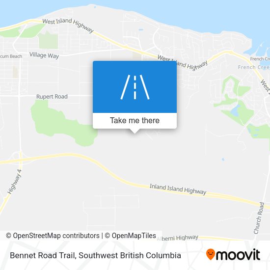 Bennet Road Trail plan