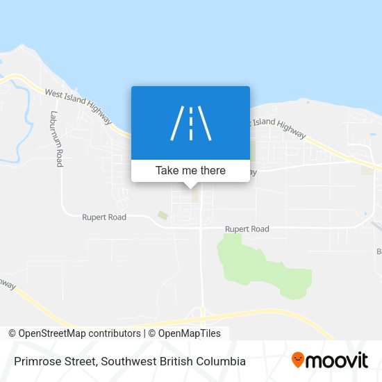 Primrose Street map