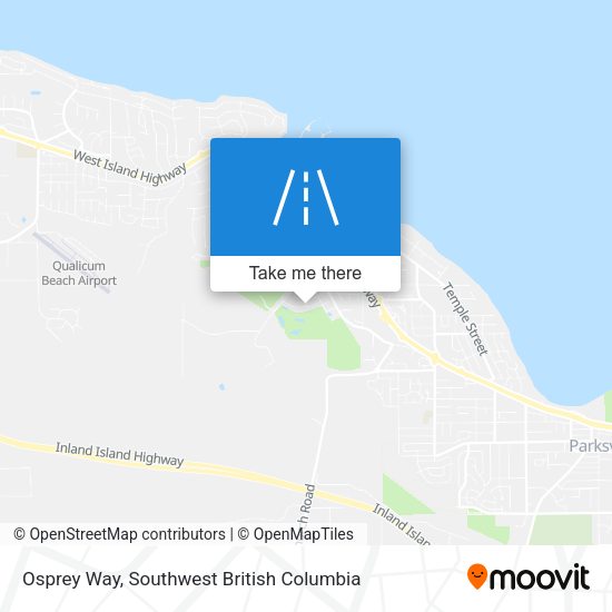 Osprey Way map