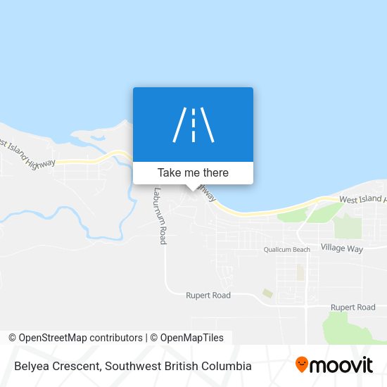 Belyea Crescent map