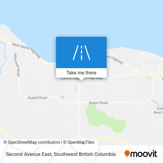 Second Avenue East map