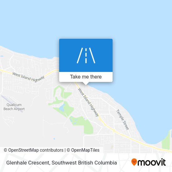 Glenhale Crescent map