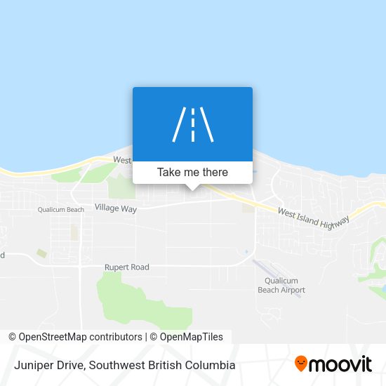 Juniper Drive map