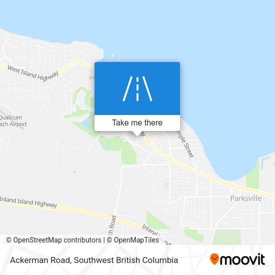 Ackerman Road map