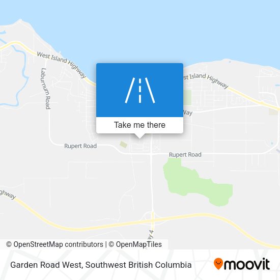Garden Road West plan