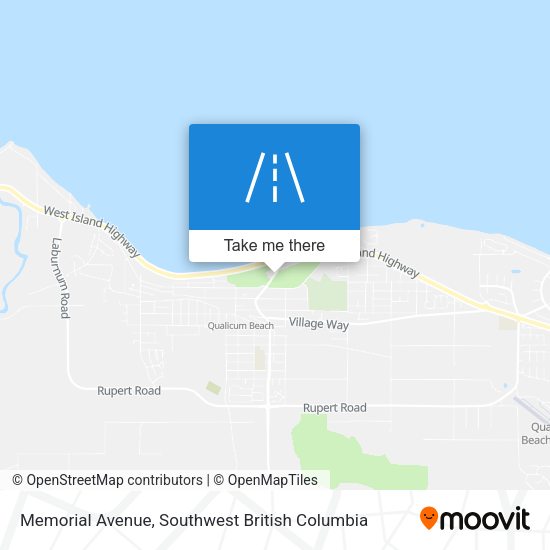 Memorial Avenue plan