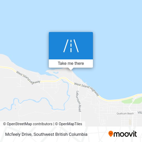 Mcfeely Drive map