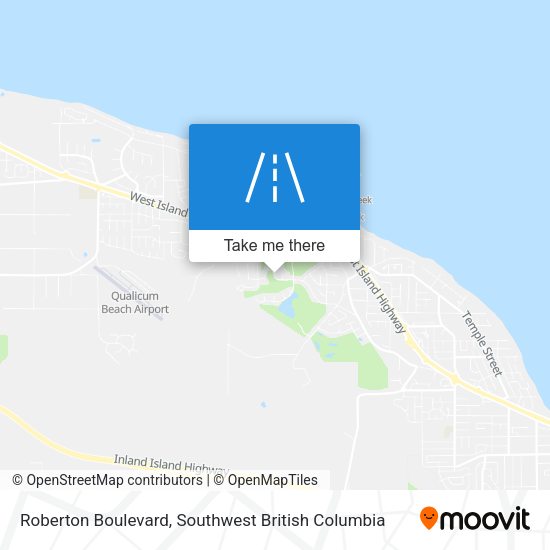 Roberton Boulevard map