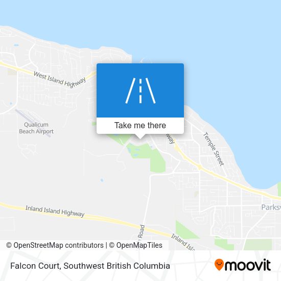Falcon Court map