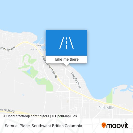 Samuel Place map