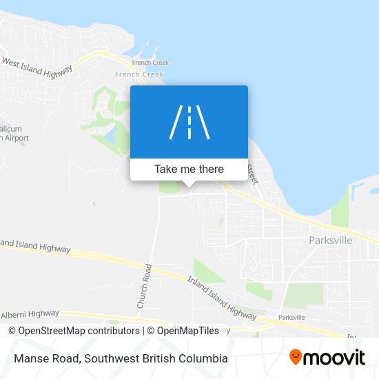 Manse Road map